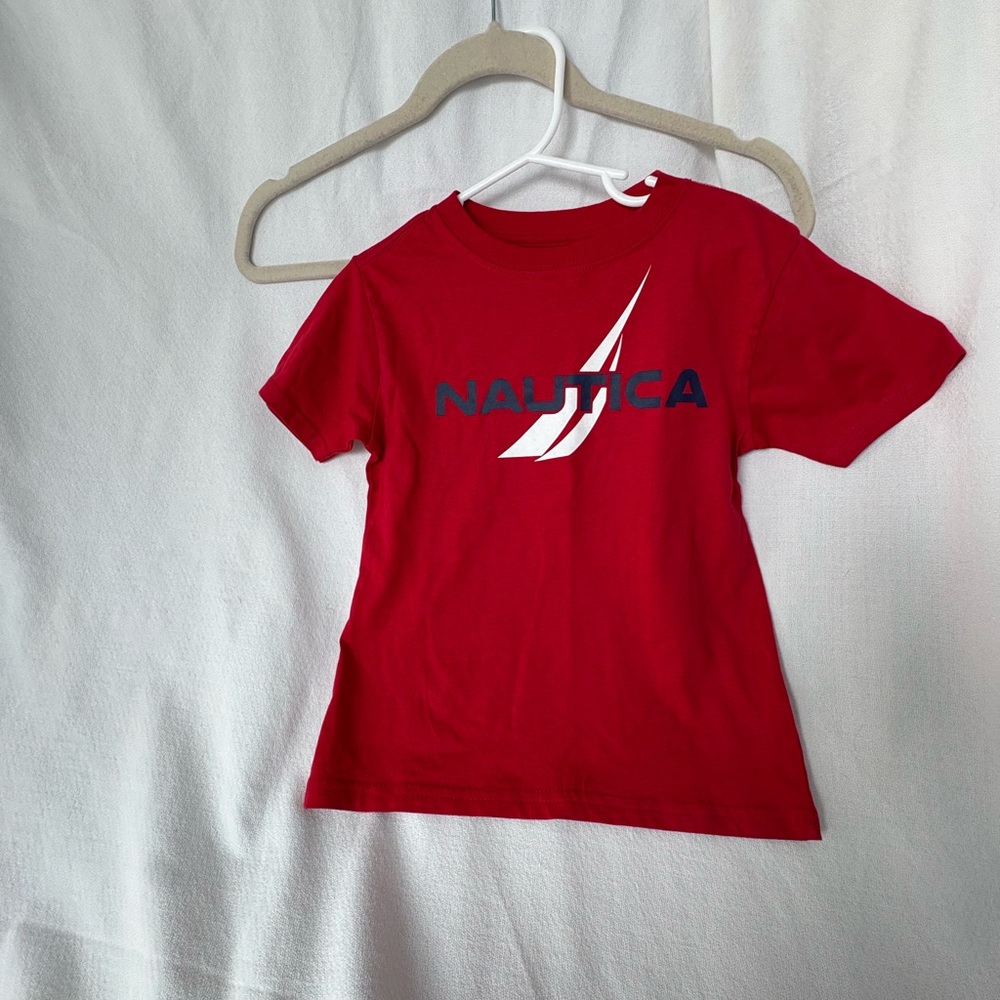 Nautica Kids' Red Short Sleeve Tee